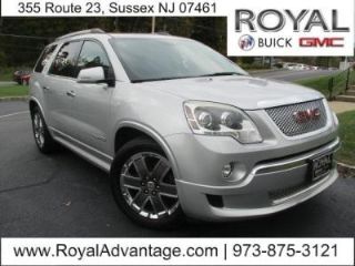Used 2011 GMC Acadia Denali in Sussex, New Jersey