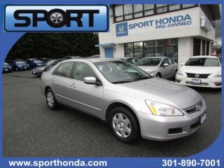 Used 2007 Honda Accord LX in Silver Spring, Maryland