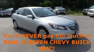Used 2012 Honda Accord LX in Vidalia, Georgia
