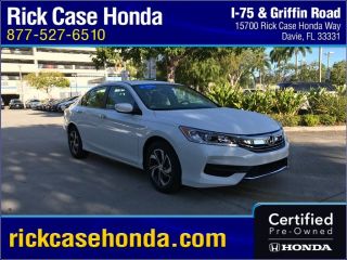 Used 2017 Honda Accord LX in Fort Lauderdale, Florida