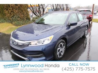 Used 2017 Honda Accord LX in Edmonds, Washington