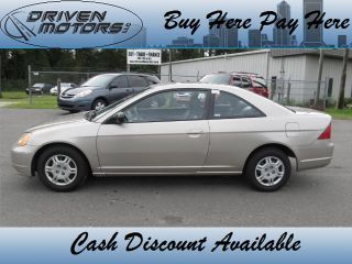 Used 2002 Honda Civic LX in Jacksonville, Florida