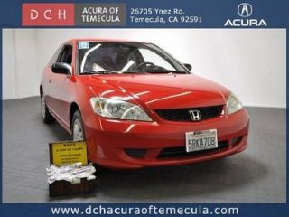 Used 2004 Honda Civic LX in Temecula, California