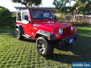 Used 2004 Jeep Wrangler SE in Waipahu, Hawaii