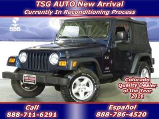Used 2004 Jeep Wrangler X in Parker, Colorado