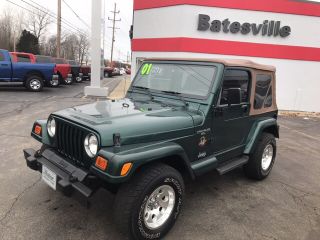 Used 2001 Jeep Wrangler Sahara in Batesville, Indiana