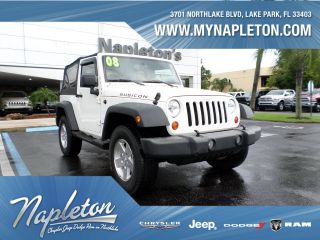 Used 2008 Jeep Wrangler Rubicon in West Palm Beach, Florida