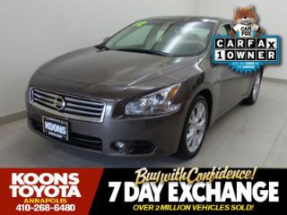 Used 2012 Nissan Maxima SV in Frederick, Maryland