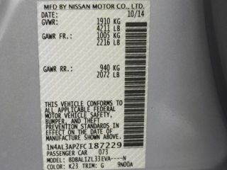 Used 2015 Nissan Altima SV in Lake Worth, Florida