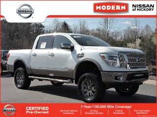 Used 2017 Nissan Titan Platinum Reserve in Hickory, North Carolina