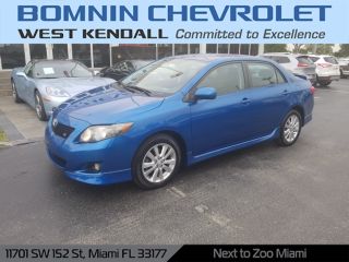 Used 2010 Toyota Corolla S in Miami, Florida