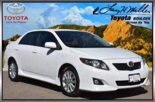 Used 2010 Toyota Corolla S in Boulder, Colorado