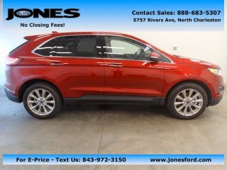 Used 2017 Ford Edge Titanium in North Charleston, South Carolina