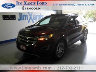 Used 2015 Ford Edge Titanium in Lincoln, Illinois