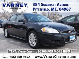 Used 2013 Chevrolet Impala LTZ in Pittsfield, Maine