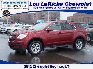 Used 2012 Chevrolet Equinox LT in Plymouth, Michigan