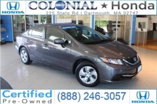 Used 2015 Honda Civic LX in Dartmouth, Massachusetts