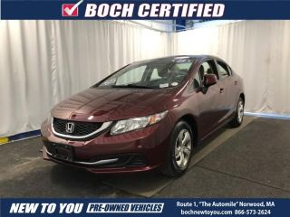Used 2013 Honda Civic LX in Norwood, Massachusetts