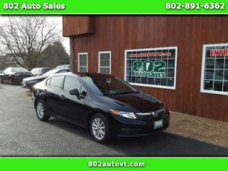 Used 2012 Honda Civic EX in Milton, Vermont