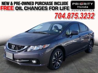 Used 2015 Honda Civic EXL in Huntersville, North Carolina