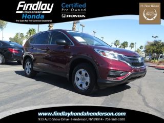 Used 2015 Honda CR-V LX in Henderson, Nevada