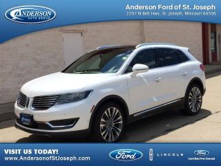 Used 2016 Lincoln MKX Reserve in Saint Joseph, Missouri