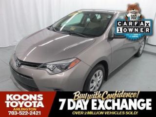 Used 2016 Toyota Corolla LE Eco in Arlington, Virginia