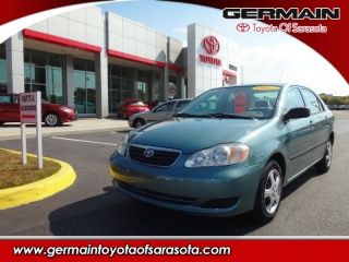 Used 2007 Toyota Corolla CE in Sarasota, Florida