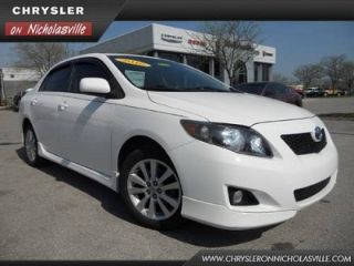 Used 2010 Toyota Corolla S in Lexington, Illinois