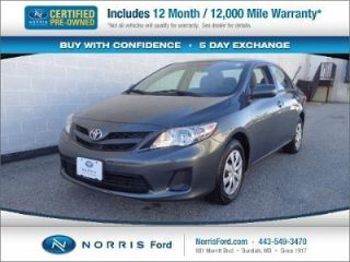 Used 2011 Toyota Corolla in Dundalk, Maryland