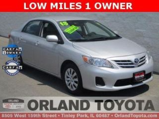 Used 2013 Toyota Corolla LE in Tinley Park, Illinois