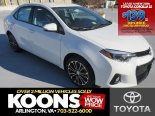 Used 2016 Toyota Corolla S in Arlington, Virginia