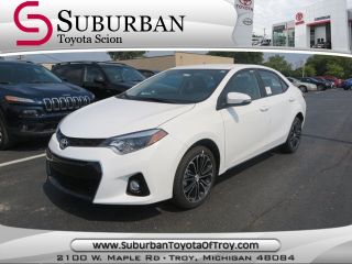 Used 2016 Toyota Corolla S in Troy, Michigan