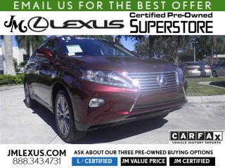Used 2013 Lexus RX 350 in Margate, Florida