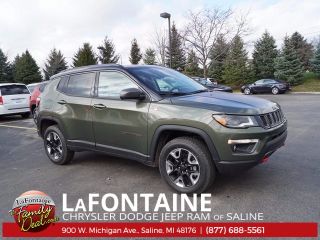 Used 2018 Jeep Compass Trailhawk in Saline, Michigan