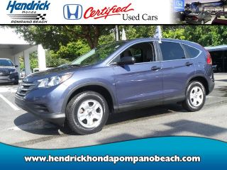 Used 2013 Honda CR-V LX in Pompano Beach, Florida
