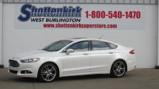 Used 2013 Ford Fusion Titanium in West Burlington, Iowa