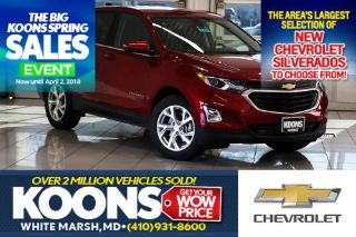 Used 2018 Chevrolet Equinox LT in White Marsh, Maryland