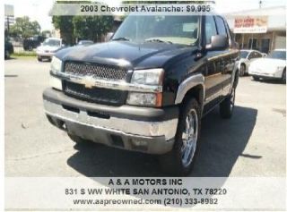 Used 2003 Chevrolet Avalanche 1500 in San Antonio, Texas