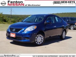 Used 2012 Nissan Versa SV in Mcalester, Oklahoma