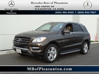 Used 2014 Mercedes-Benz ML 350 in Pleasanton, California
