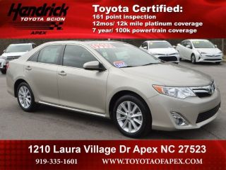 Used 2014 Toyota Camry XLE in Apex, North Carolina