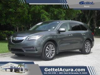 Used 2015 Acura MDX Technology in Sarasota, Florida