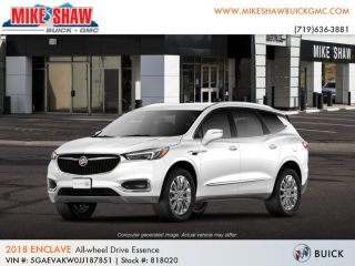 Used 2018 Buick Enclave Essence in Colorado Springs, Colorado