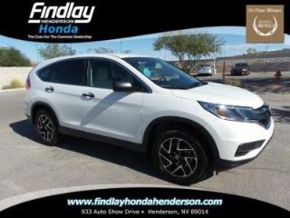 Used 2016 Honda CR-V SE in Henderson, Nevada