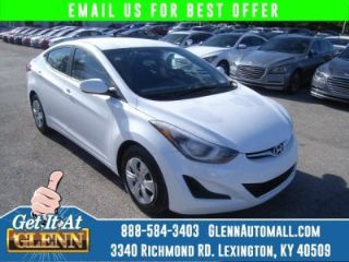 Used 2016 Hyundai Elantra SE in Lexington, Kentucky