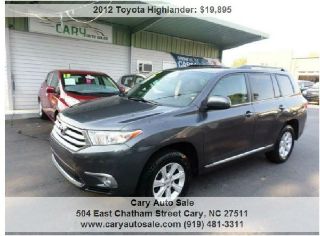 Used 2012 Toyota Highlander SE in Cary, North Carolina