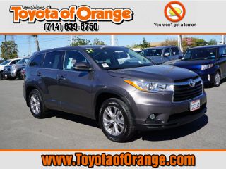 Used 2014 Toyota Highlander LE in Orange, California