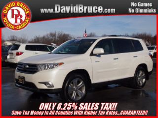 Used 2012 Toyota Highlander Limited in Bourbonnais, Illinois