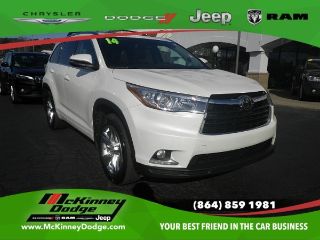 Used 2014 Toyota Highlander Limited in Easley, South Carolina